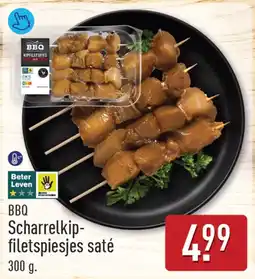 ALDI BBQ Scharrel Kipfilet Spiesjes saté aanbieding
