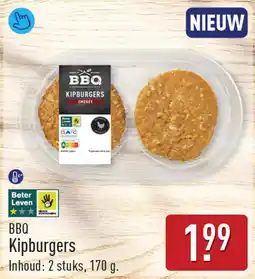 ALDI BBQ Kipburgers aanbieding
