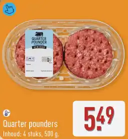 ALDI Quarter pounders aanbieding