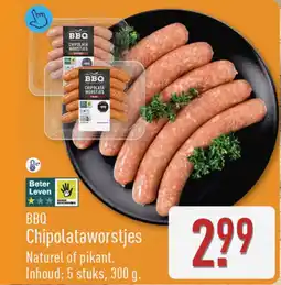 ALDI BBQ Chipolataworstjes aanbieding