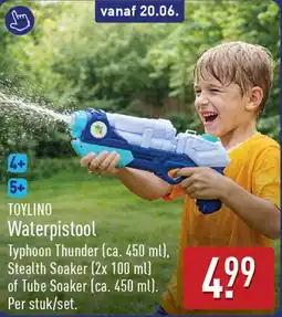 ALDI Toylino Waterpistool aanbieding