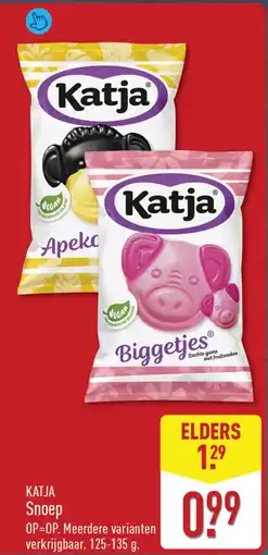 ALDI Katja Snoep aanbieding