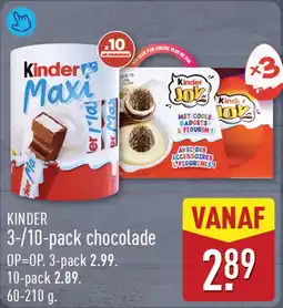 ALDI Kinder chocolade aanbieding