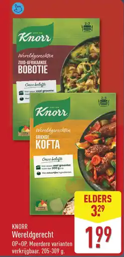 ALDI Knorr Wereldgerecht aanbieding