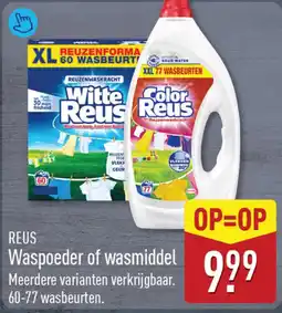 ALDI Reus Waspoeder of wasmiddel aanbieding