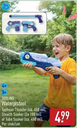 ALDI Toylino Waterpistool aanbieding