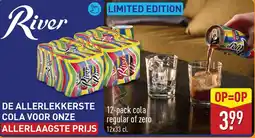 ALDI River cola regular of zero aanbieding