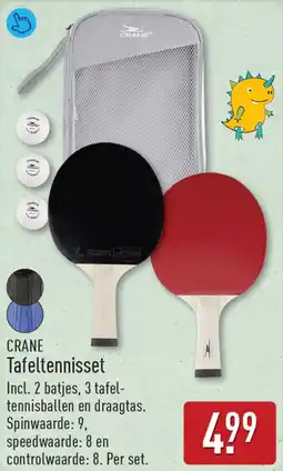 ALDI Crane Tafeltennisset aanbieding