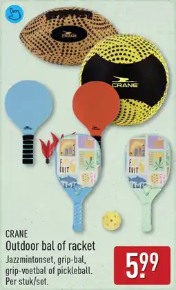 ALDI Crane Outdoor bal of racket aanbieding