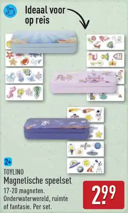 ALDI Toylino Magnetische speelset aanbieding
