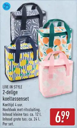 ALDI Live in Style 2-delige koeltassenset aanbieding