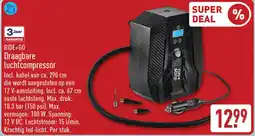 ALDI Ride+Go Draagbare luchtcompressor aanbieding