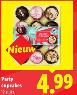 Lidl Party cupcakes aanbieding