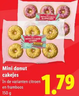 Lidl Mini donut cakejes aanbieding