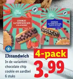 Lidl IJssandwich aanbieding