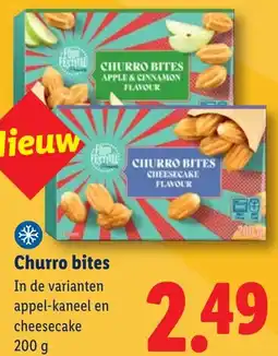 Lidl Churro bites aanbieding