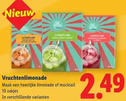 Lidl Vruchtenlimonade aanbieding