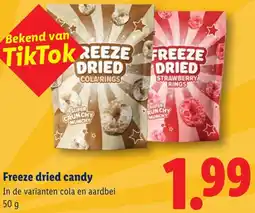 Lidl Freeze dried candy aanbieding
