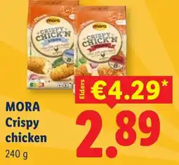 Lidl Mora Crispy chicken aanbieding