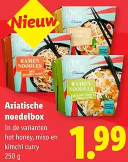Lidl Aziatische noedelbox aanbieding