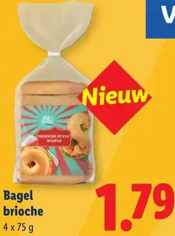 Lidl Bagel brioche aanbieding