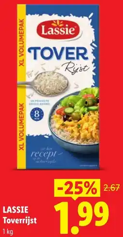 Lidl Lassie Toverrijst aanbieding