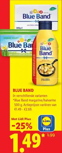 Lidl Blue Band aanbieding