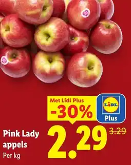Lidl Pink Lady appels aanbieding
