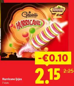Lidl Hurricane ijsjes aanbieding