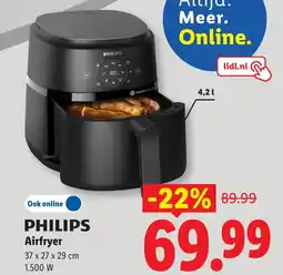 Lidl Philips airfryer aanbieding