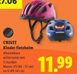 Lidl Kinder fietshelm aanbieding