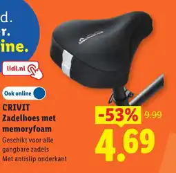 Lidl Zadelhoes met memoryfoam aanbieding