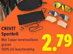 Lidl Crivit Sportbril aanbieding