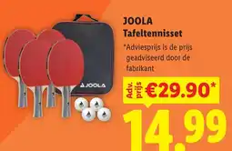 Lidl Joola Tafeltenniset aanbieding