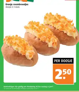 Poiesz Oranje roombroodjes aanbieding