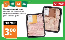 Poiesz Vleeswaren met saus aanbieding