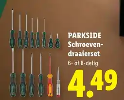 Lidl Parkside Schroeven- draaierset aanbieding