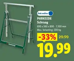 Lidl Parkside Schraag aanbieding