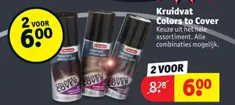 Kruidvat Colors to cover aanbieding