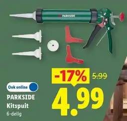 Lidl Parkside Kitspuit aanbieding