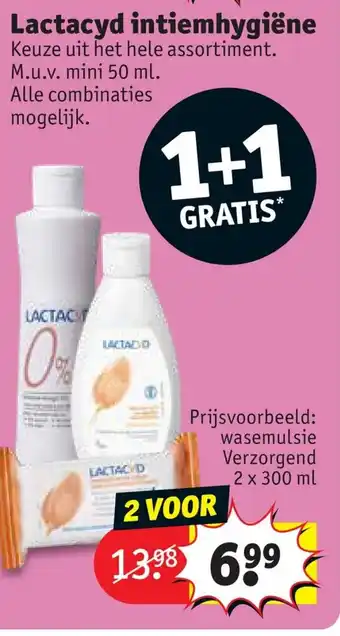 Kruidvat Lactacyd intiemhygiene aanbieding
