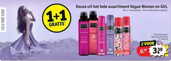 Kruidvat Keuze uit het hele assortiment vogue women en girl aanbieding