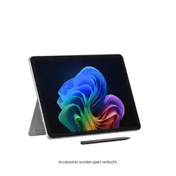 Bol.com Microsoft Surface Pro - Copilot + Laptop - 12 inch Touchscreen - 16GB RAM/ 512GB SSD - Platinum aanbieding