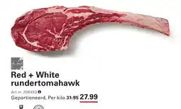 Sligro Red + White rundertomahawk aanbieding