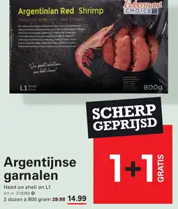 Sligro Argentijnse garnalen aanbieding