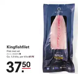 Sligro Kingfishfilet aanbieding