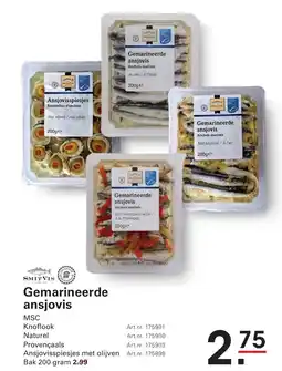 Sligro Gemarineerde ansjovis aanbieding