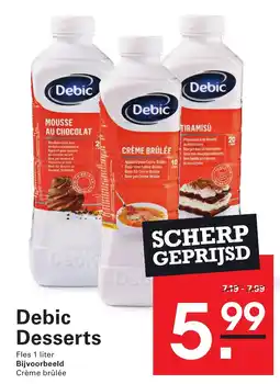 Sligro Debic Desserts aanbieding