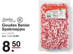Sligro Gouden Banier Spekreepjes aanbieding