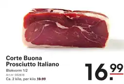 Sligro Corte Buona Prosciutto Italiano aanbieding